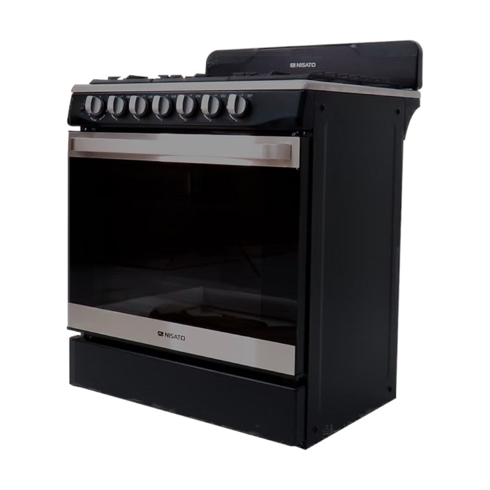 Estufa A Gas Nisato 30" / 6 Quemadores / Negro Mate - Nisato - Titan.com.pa - 116000187303