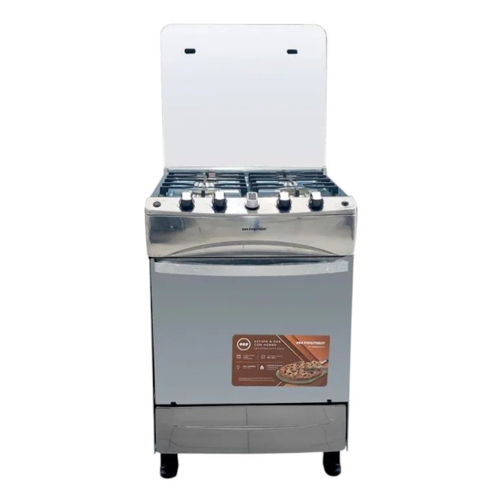 Estufa A Gas Premier 24" / 4 Quemadores / Acero Inoxidable - Premier - Titan.com.pa - 7453064734238