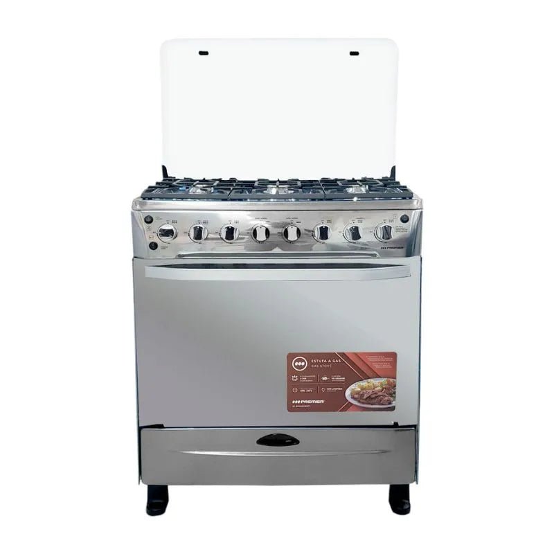 Estufa A Gas Premier 30" / 6 Quemadores / Acero Inoxidable - Premier - Titan.com.pa - 7453064738564