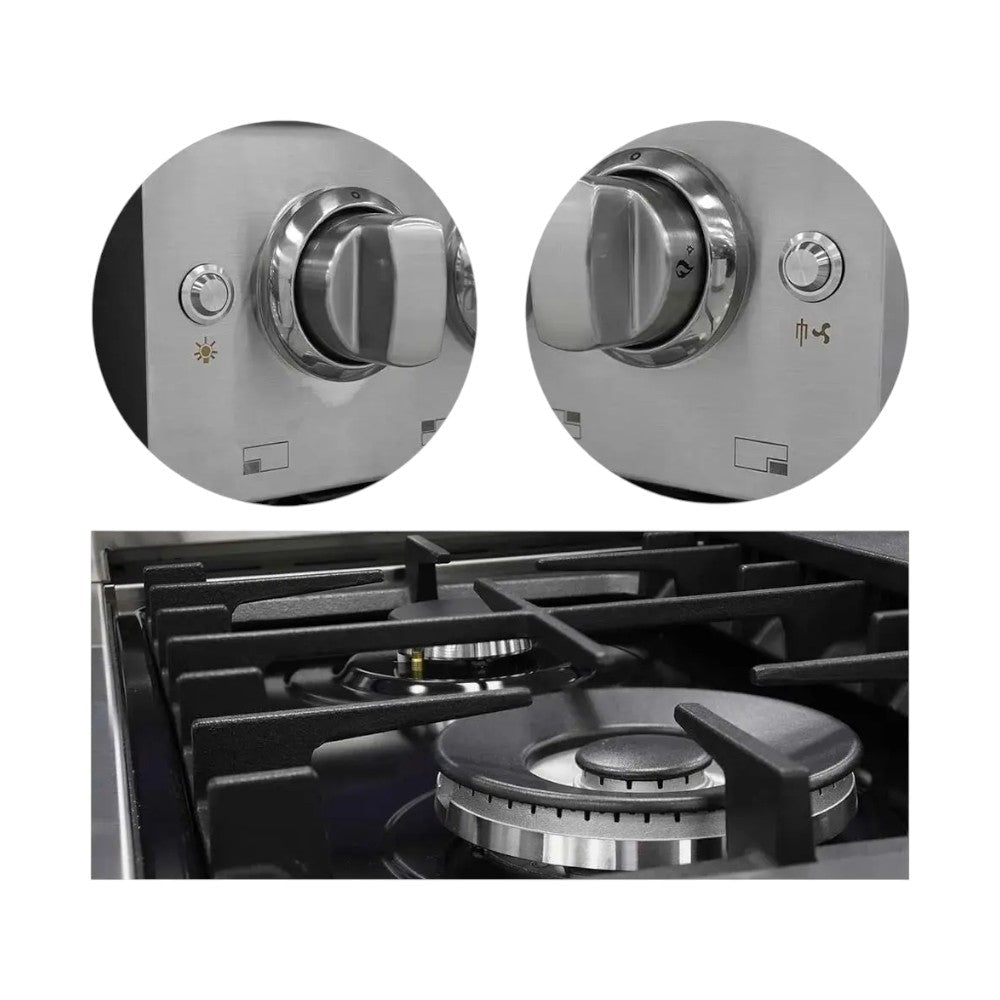 Estufa Nisato 36" Semi-Profesional / Acero Inoxidable - Nisato - Titan.com.pa - 115200701906