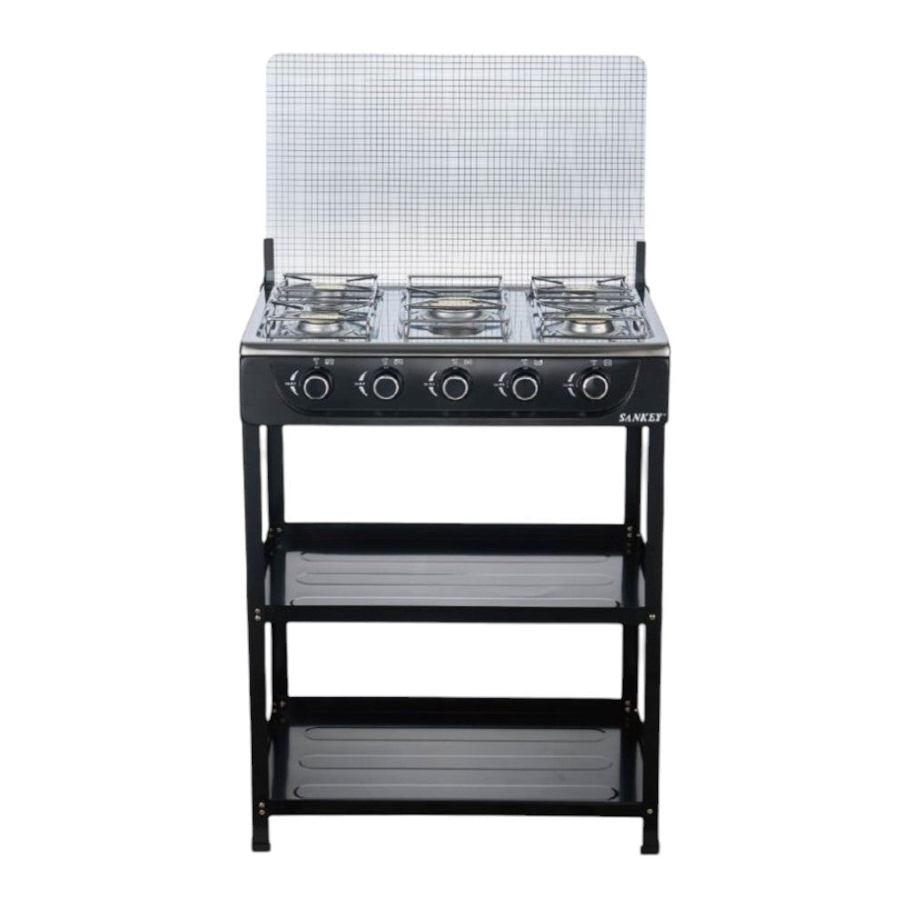 Estufa Sankey 20" / A Gas / 5 Quemadores / Negra - Sankey - Titan.com.pa - 7453013518391