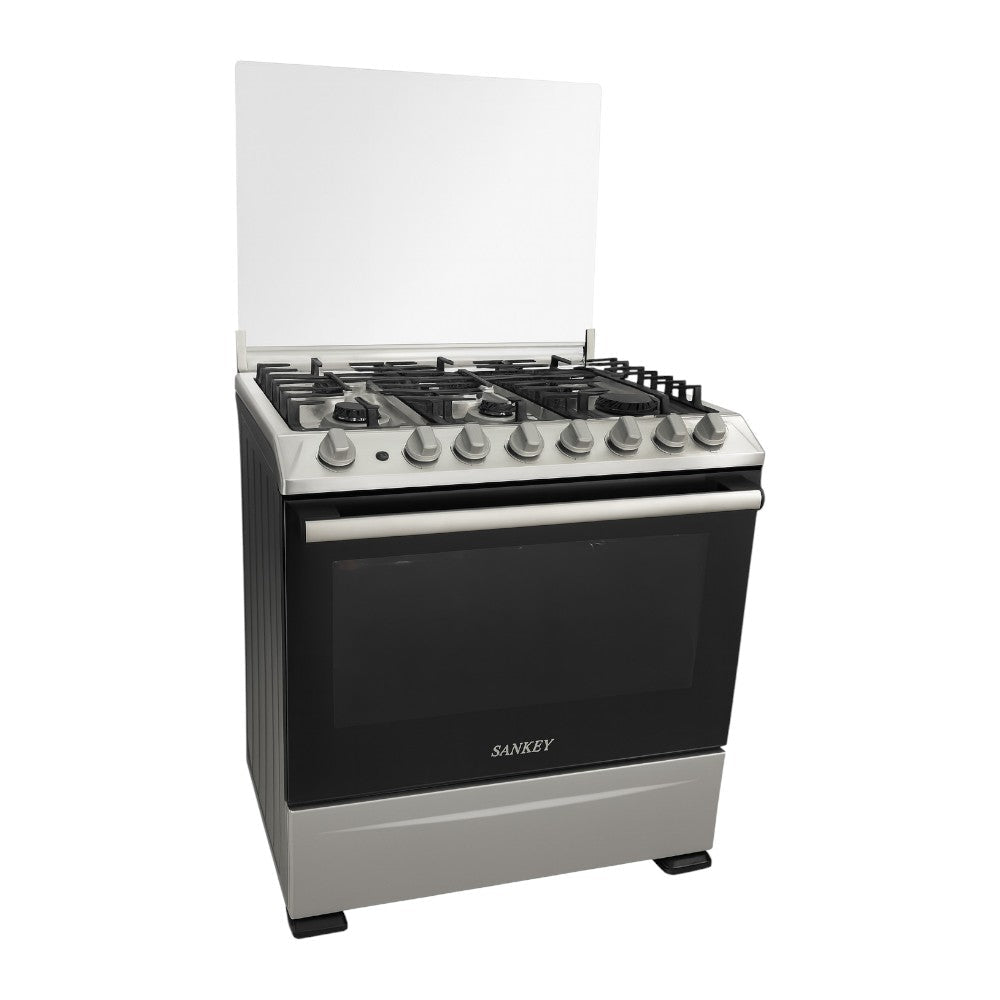 Estufa Sankey 30" / 6 Quemadores / Acero Inoxidable / Tapa de Vidrio - Sankey - Titan.com.pa - 7453118905928