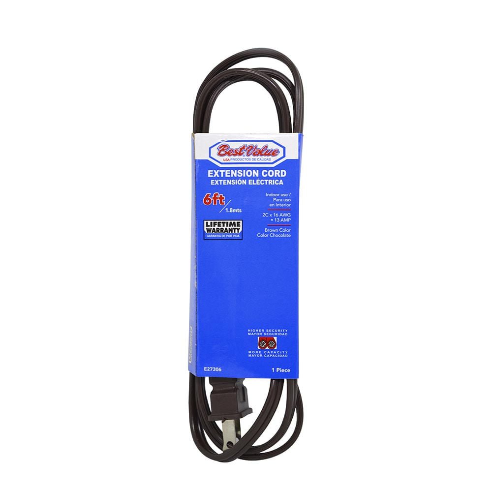 Extensión Eléctrica Best Value de 6 Pies