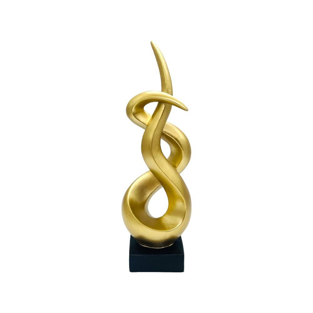 Figura Decorativa Home Elegance Abstracta De Ceramica