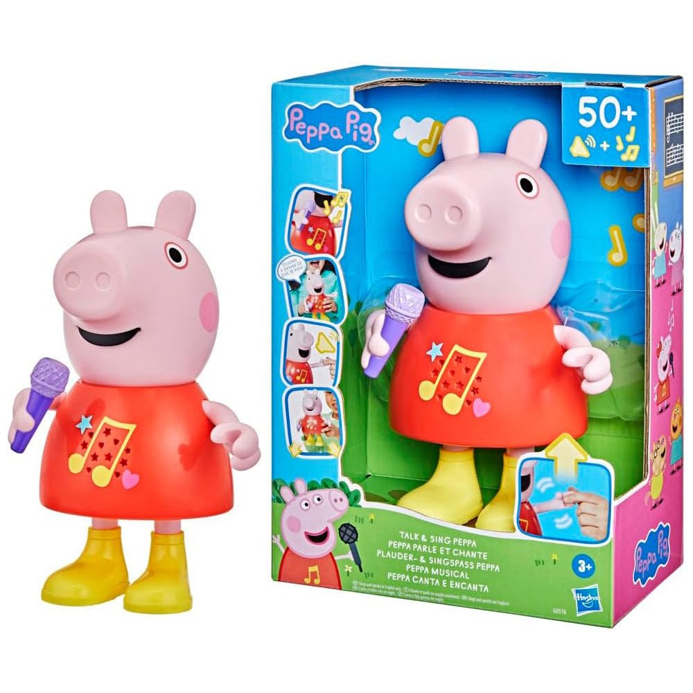 Figura Talk and Sing / Peppa Pig - Peppa Pig - Titan.com.pa - 5010996294654