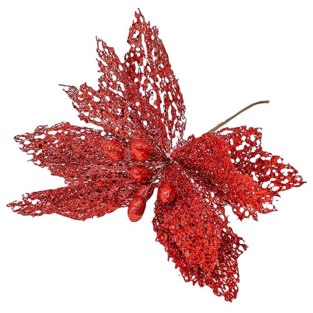 Flor Navideña Decorativa Miró Christmas 43 cm
