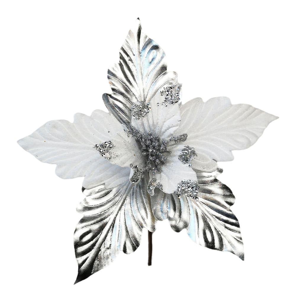 Flor Navideña Montefiori Christmas 15 cm
