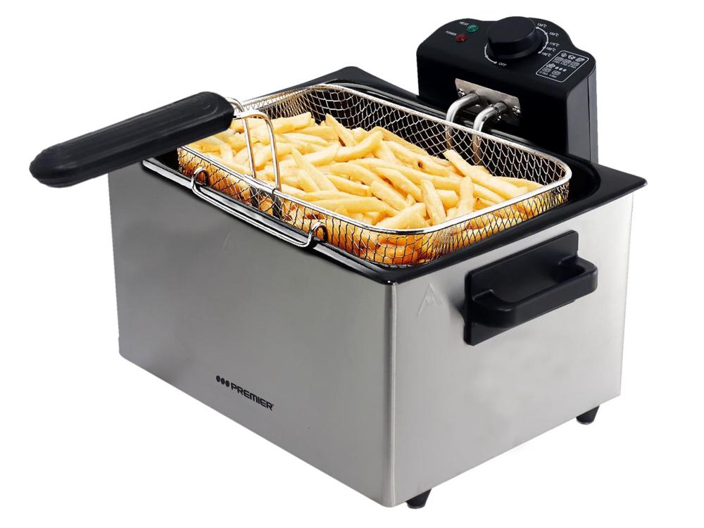 Freidora Premier 5L Acero Inox 2000W