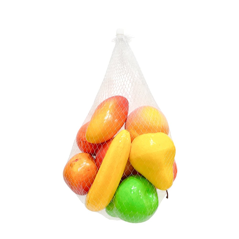 Frutas decorativas plásticas Home Elegance de 12 piezas.