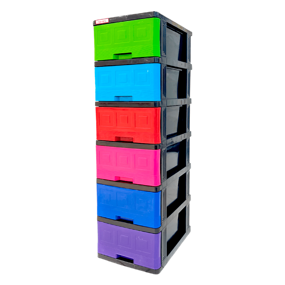 Gavetero Mediano Plastimas De 6 Gavetas Combinado - Plastimas - Titan.com.pa - 792612403736