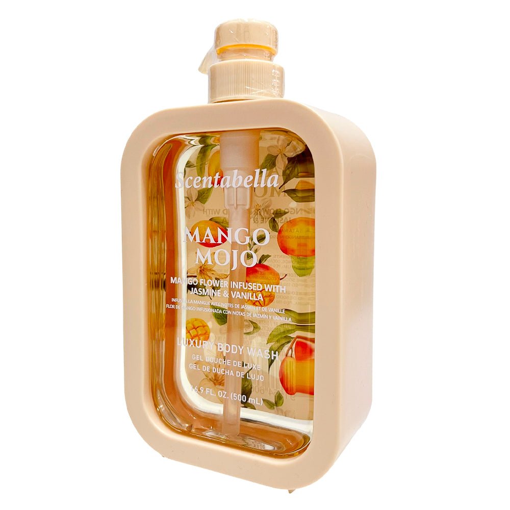 Gel De Baño Scentabella Mango Mojo / Jazmin Y Vainilla 16.9 Oz - Scentabella - Titan.com.pa - 191554606609