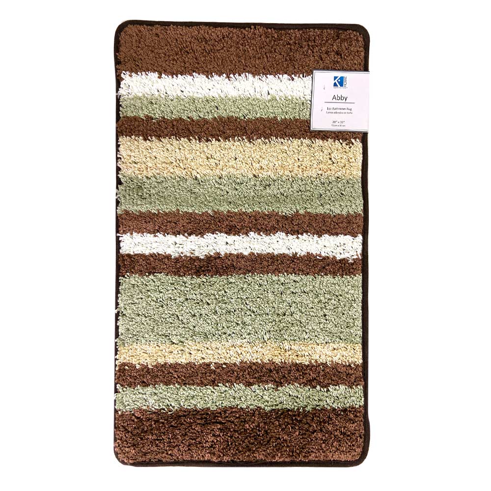 Alfombra de Baño Easy Home Abby 1 Pieza 51 cm x 81 cm - Chocolate