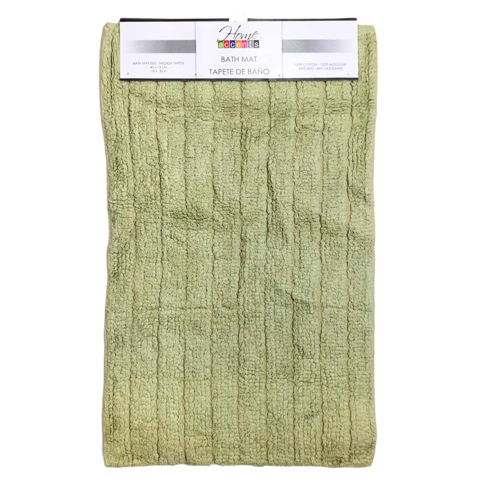 Alfombra Para Baño Home Accents 18" x 30" - Lima claro