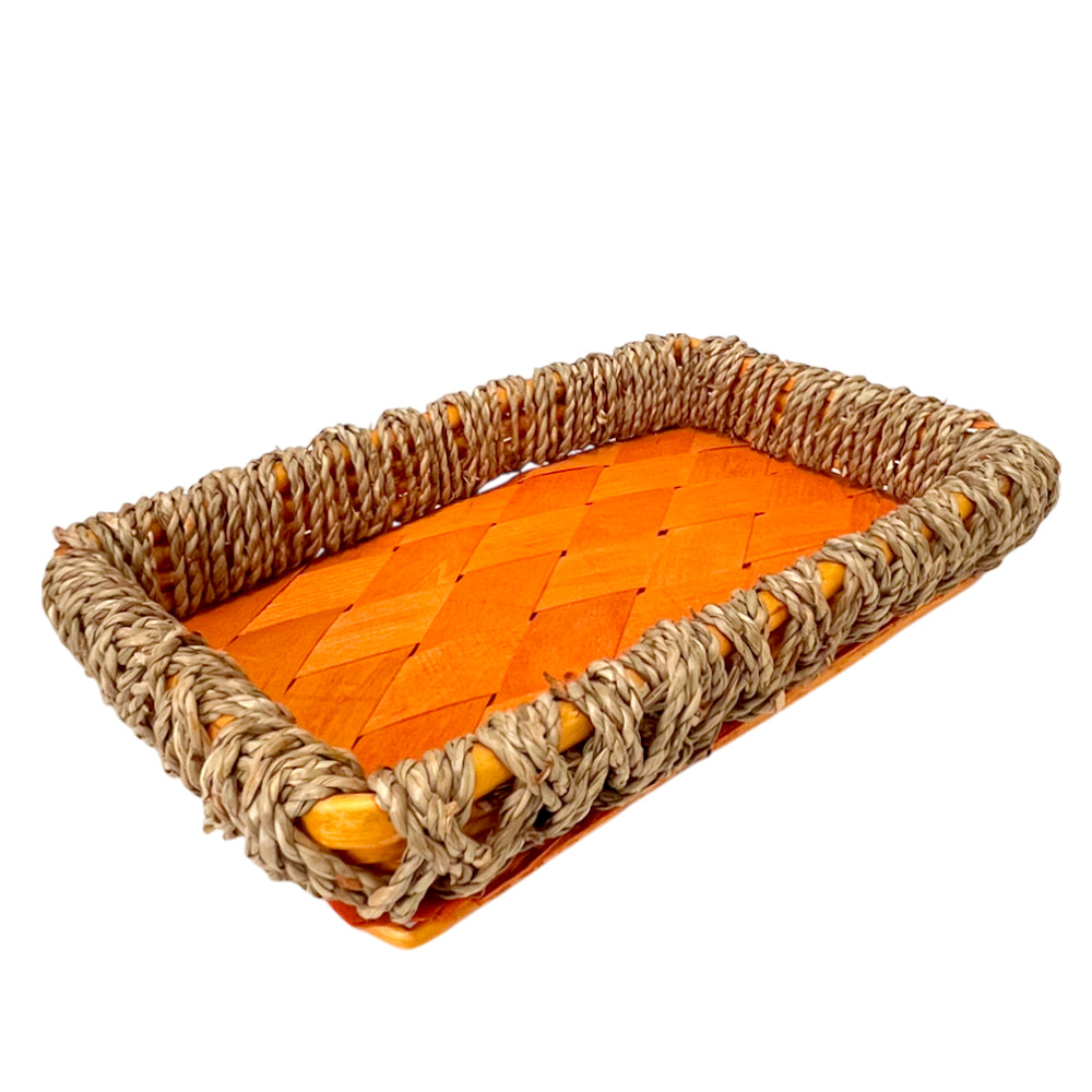 Canasta de Mimbre Home Elegance Rectangular - Chica