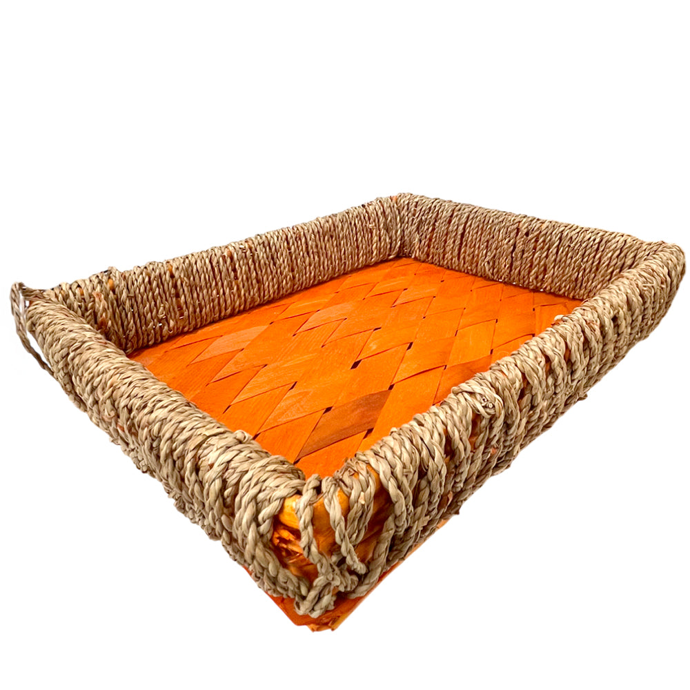 Canasta de Mimbre Home Elegance Rectangular - Grande