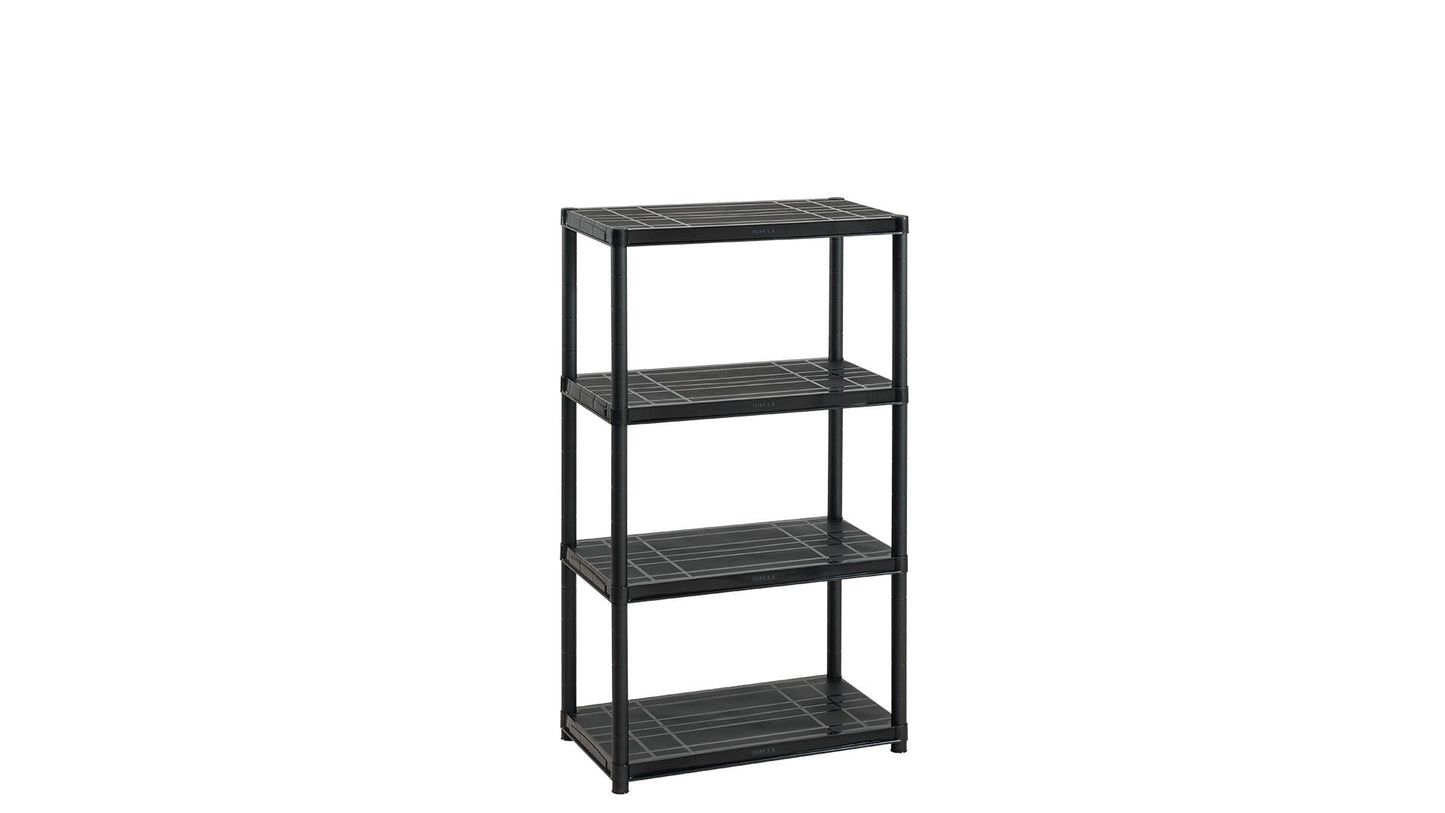 Estante de 4 Niveles Rimax Plástico Negro