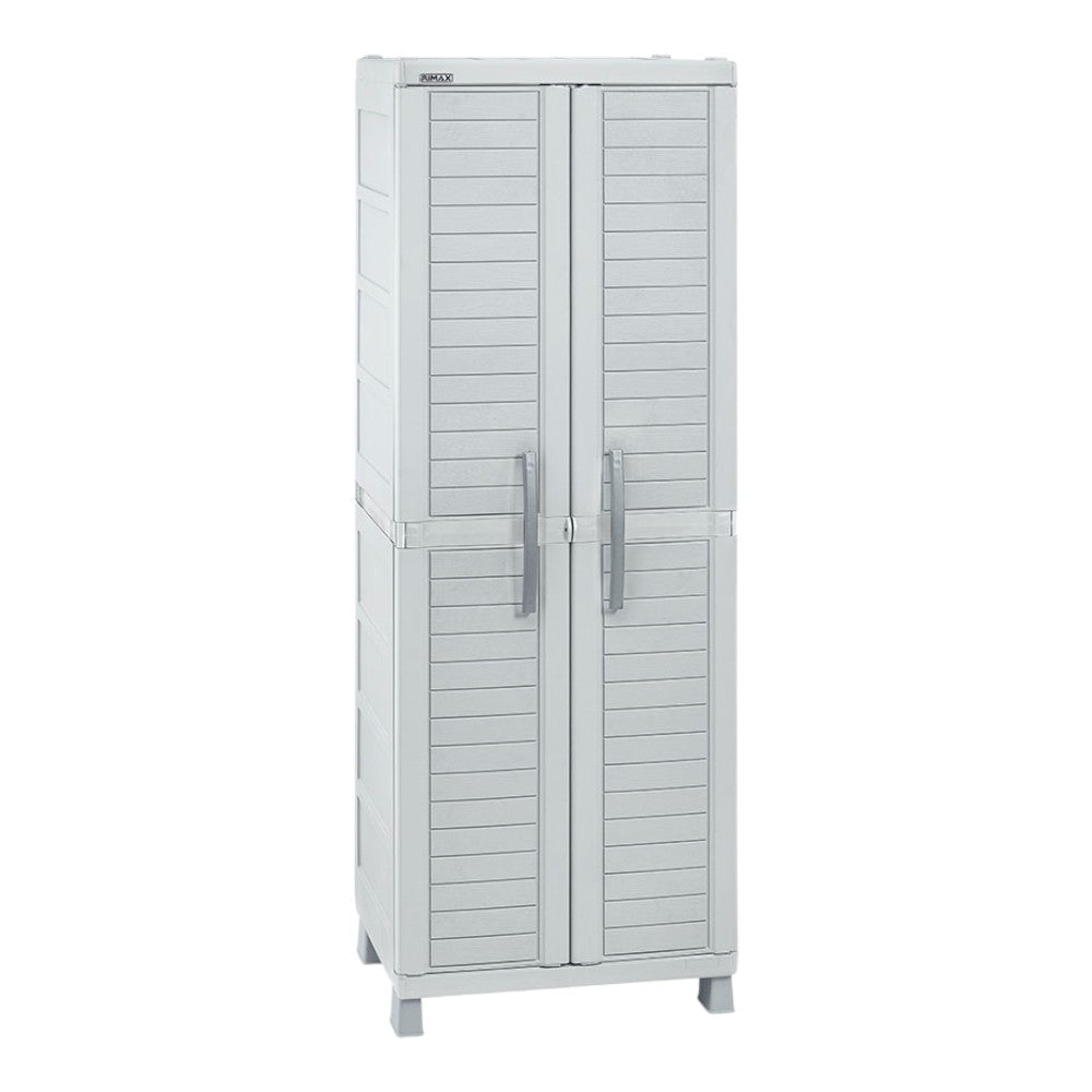 Armario Plástico Barú Rimax Para Ropa / Gris