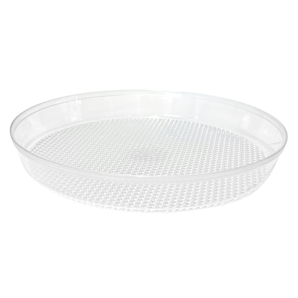 Bandeja Plástica Grande Home Elegance de 36 cm / Clear