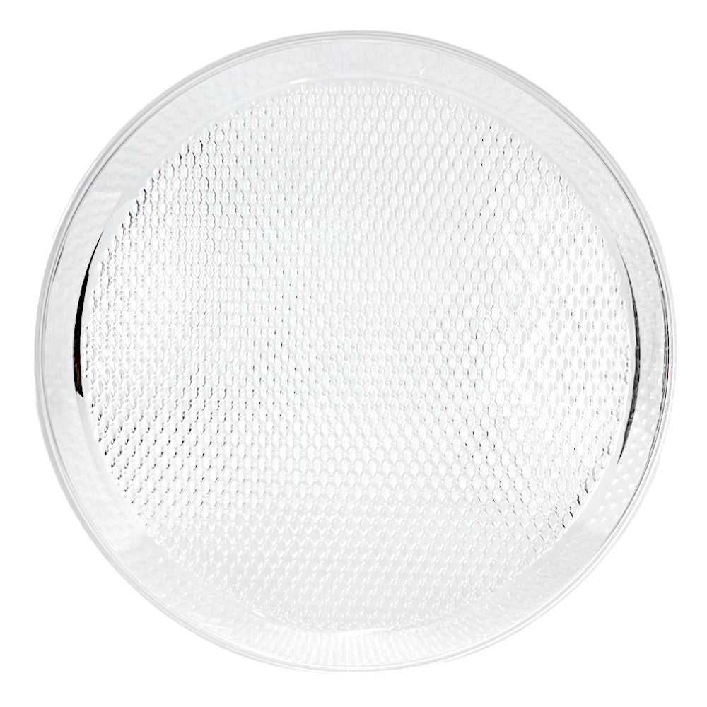 Bandeja Plástica Grande Home Elegance de 36 cm / Clear