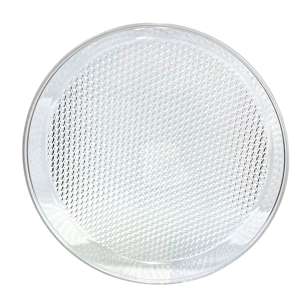 Bandeja Plástica Mediana Home Elegance de 30 cm / Clear