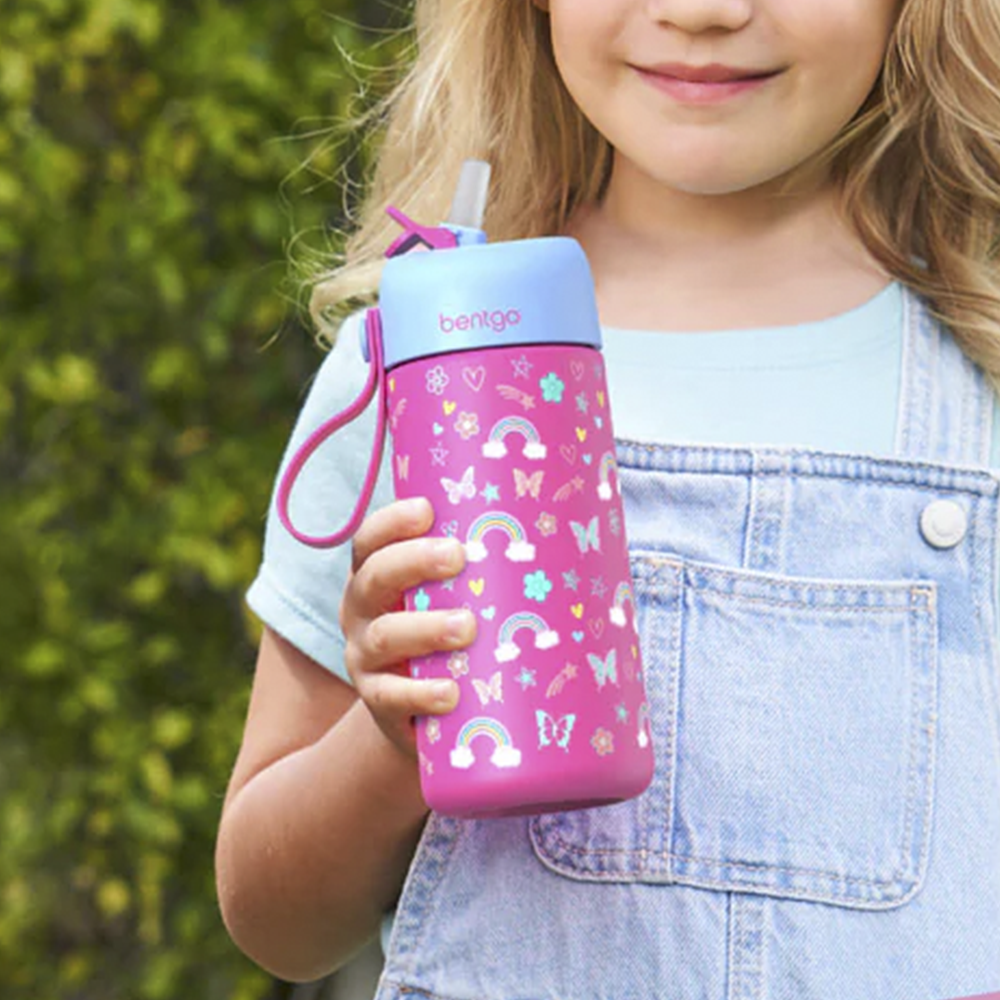 Botella Térmica Bentgo / 14 Onzas / Estampado Mariposa