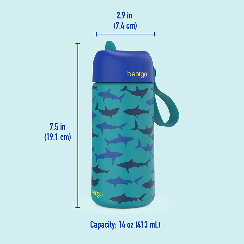 Botella Térmica Bentgo / 14 Onzas / Estampado Peces