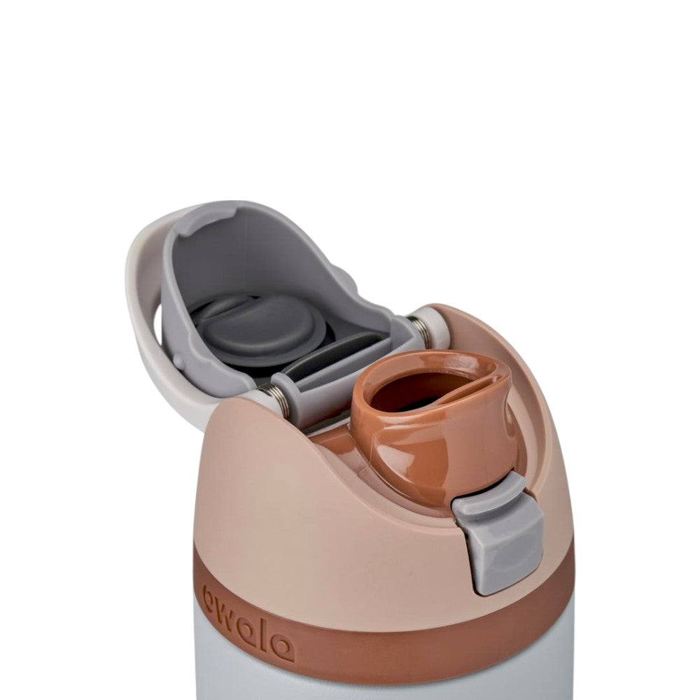 Botella Térmica Owala 24 oz – Silver/Brown