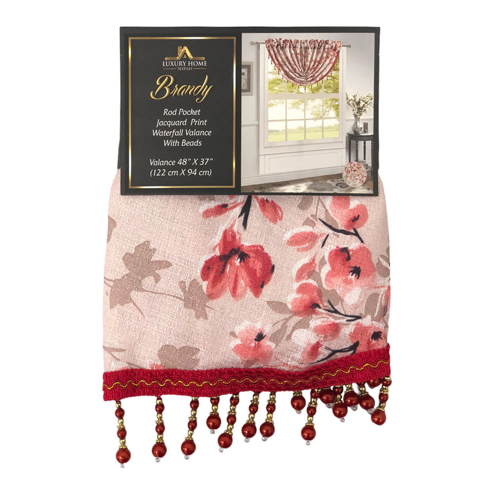 Cenefa Luxury Brandy Burgundy