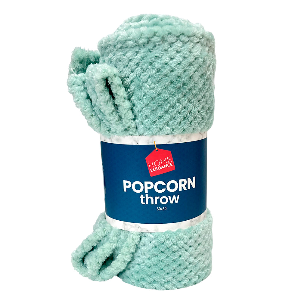 Manta de Lana 50X60 Home Elegance Popcorn Throw / Surtido