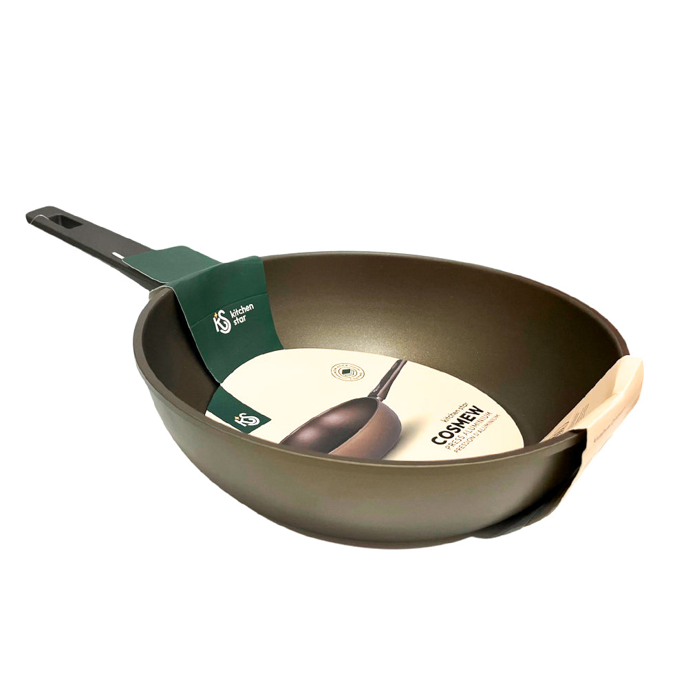 Sartén Wok 28 CM Antiadherente Kitchen Star - Home Elegance