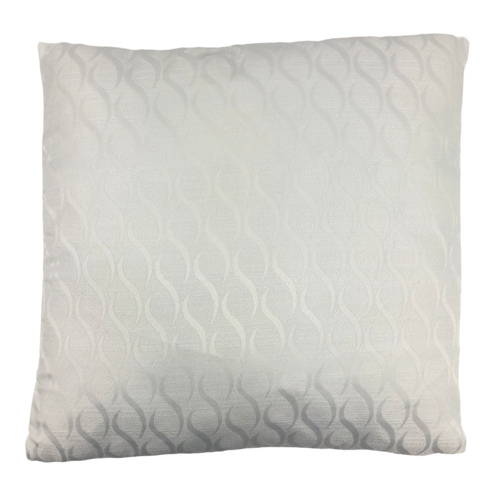 Cojin Elements Furniture Decorativo Bellagio 17.7" x 17.7" - Blanco