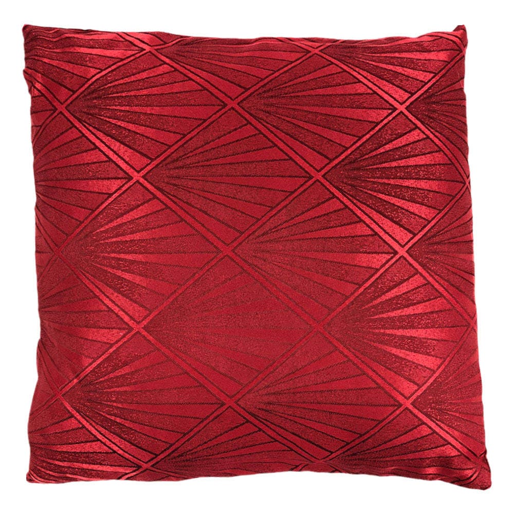 Cojin Elements Furniture Decorativo Clarion 17.7" x 17.7" - Rojo