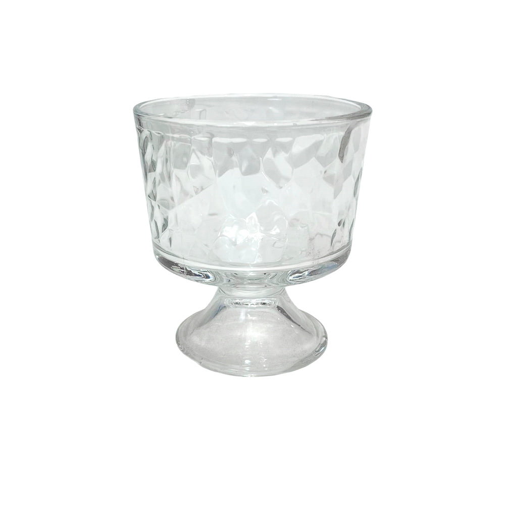 Copa de vidrio Home Elegance para helado de 10 cm.