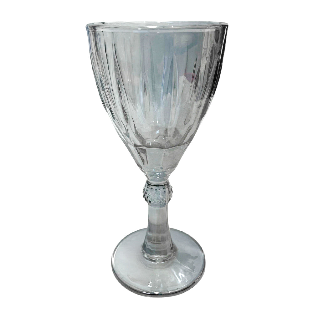 Copa de vidrio Smoke Home Elegance de 18 cm para agua.