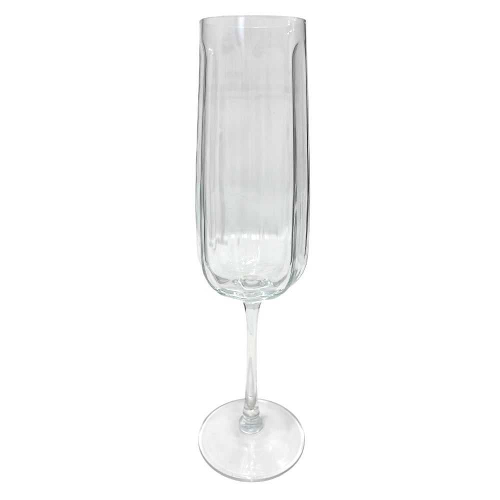Copa Home Elegance / Vidrio Clear / Diseño Octagonal - 24 cm