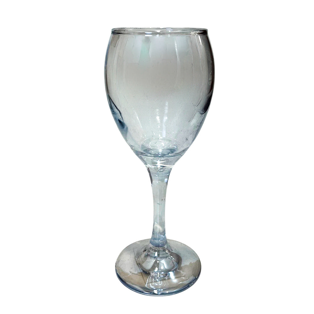 Copa para vino Blue de vidrio Home Elegance de 18 cm.
