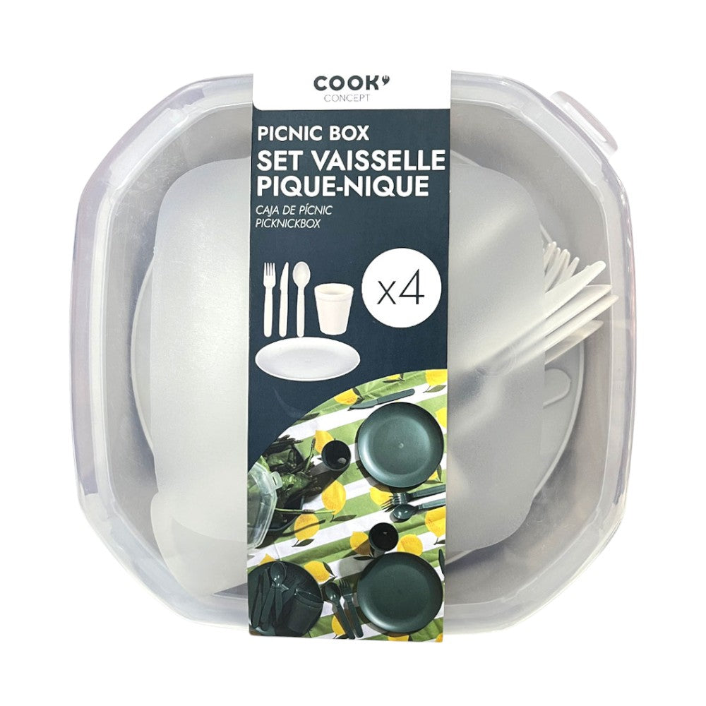 Envase Plástico Cook Concept Set 24 Piezas