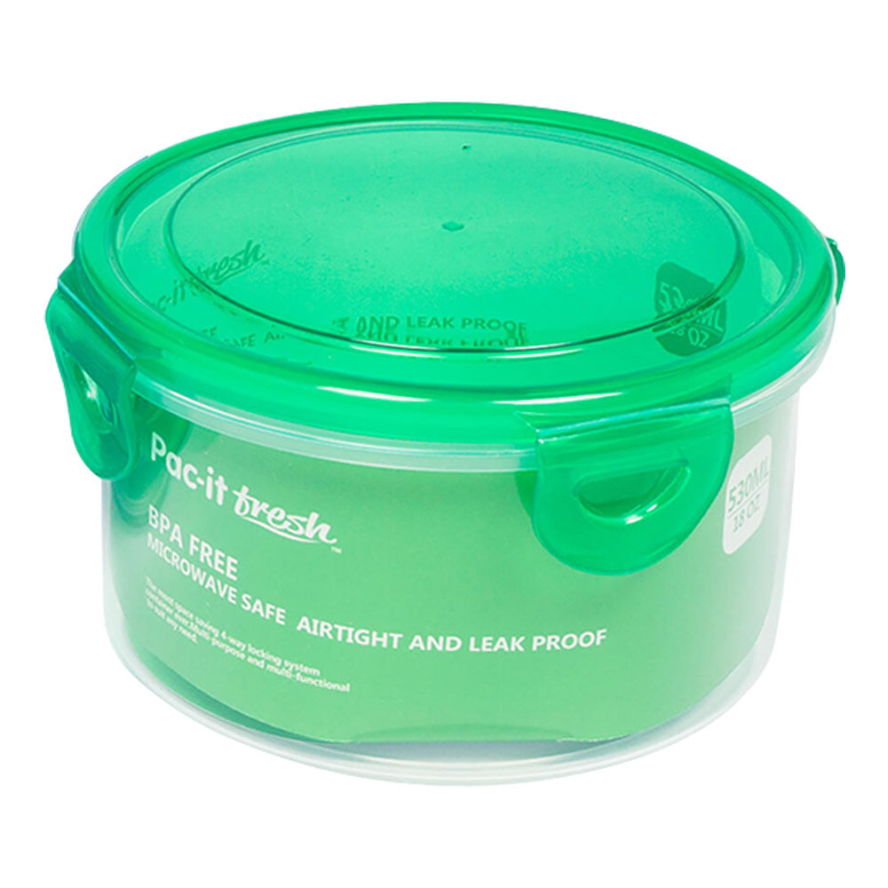 Envase Plástico Pac-It Fresh Redondo - Surtido