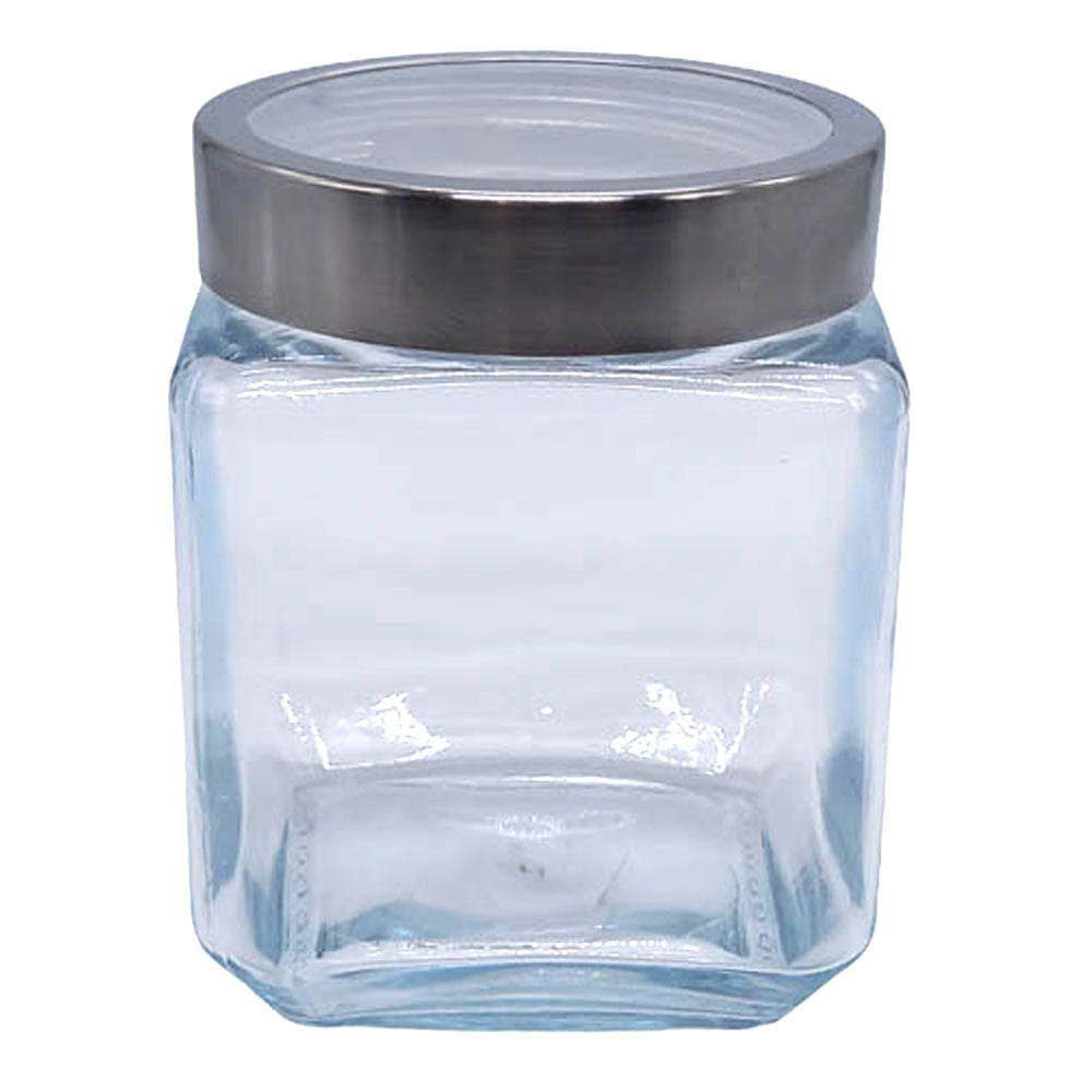 Canister de Vidrio Con Tapa Homestar 14 cm x 11 cm