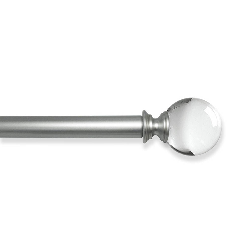 Cornisa Doble Kennedy Home 86" x 120" - Gris Claro