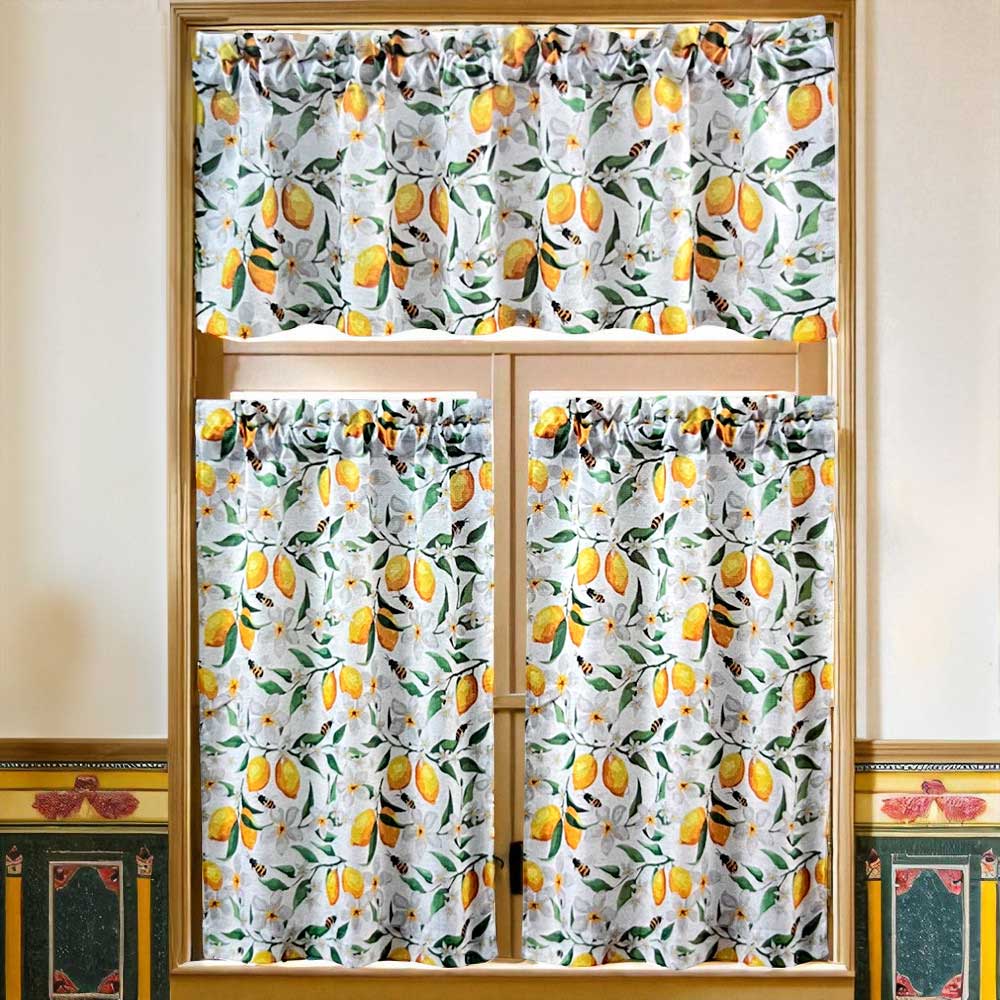 Cortina de Cocina / Home Elegance / Estampada LBee