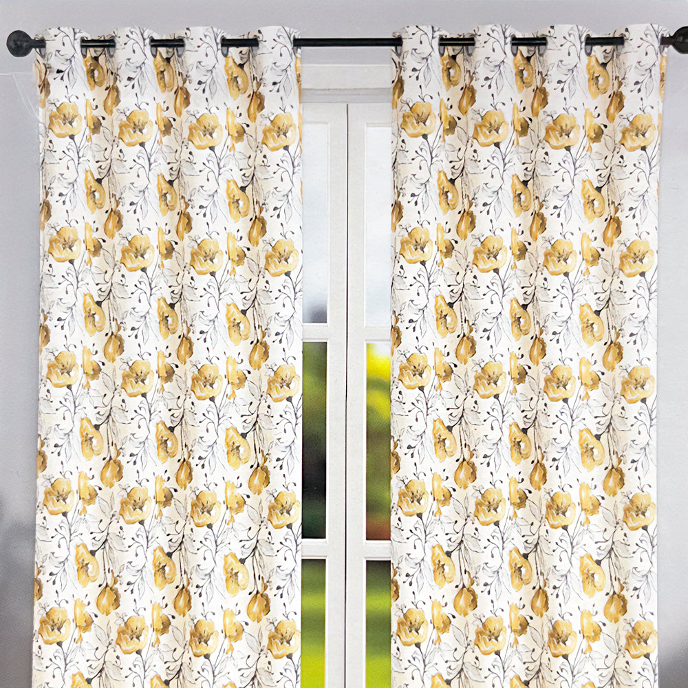 Cortina Francis 54" x 90" Blackout Taupe / Home Elegance