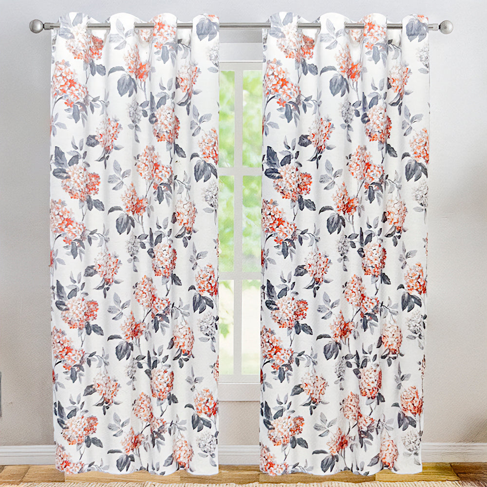 Cortina Regina 52" x 90" Blackout Naranja / Home Elegance