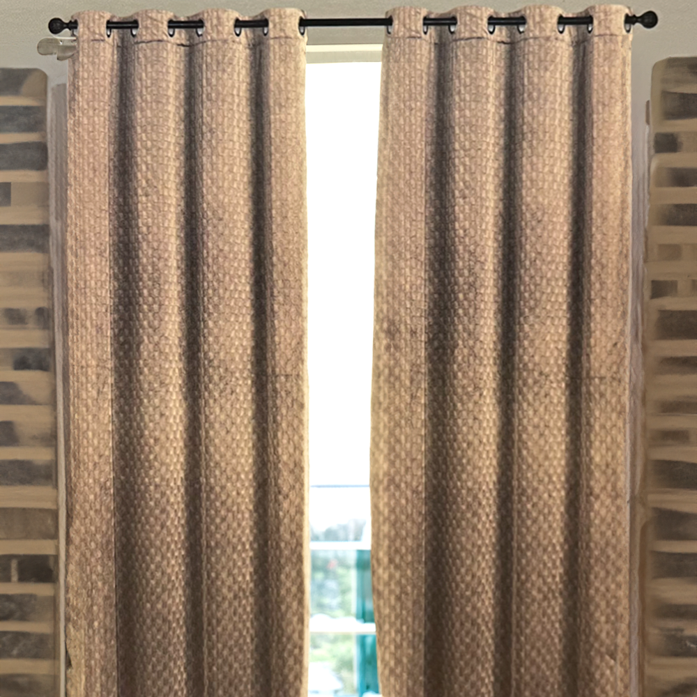 Cortina Zaragoza Lord Club 54" x 84" con Aros – Dark Room