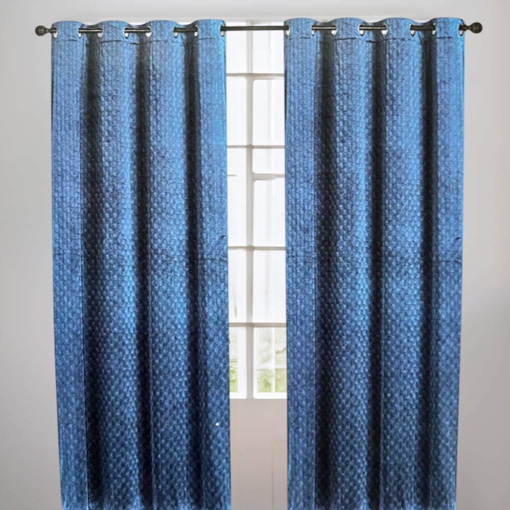 Cortina Zaragoza Lord Club 54" x 84" con Aros – Dark Room