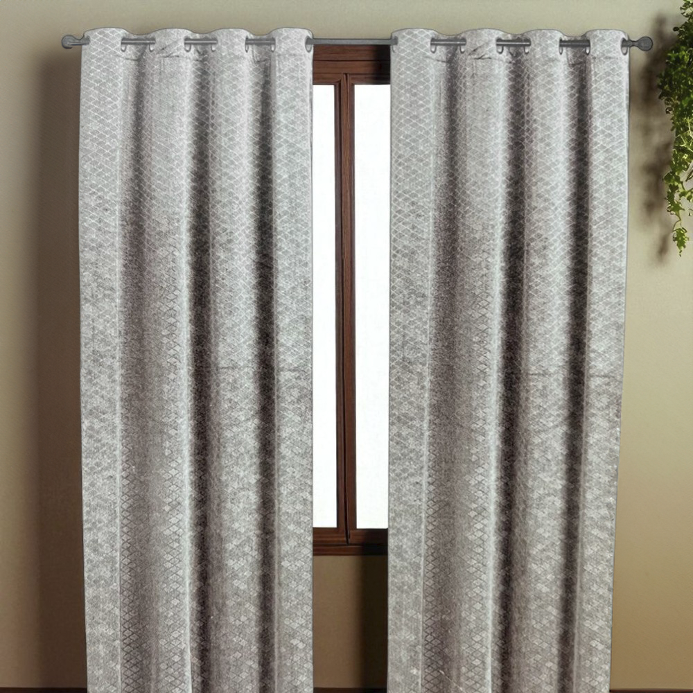 Cortina Zanzibar Lord Club 54" x 84" con Aros – Dark Room
