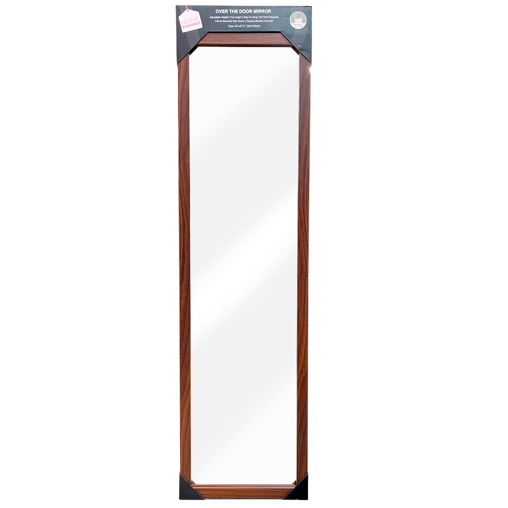 Espejo Decorativo / Home Elegance / 30 x 120 cm / Marco Estilo Madera / Surtidos
