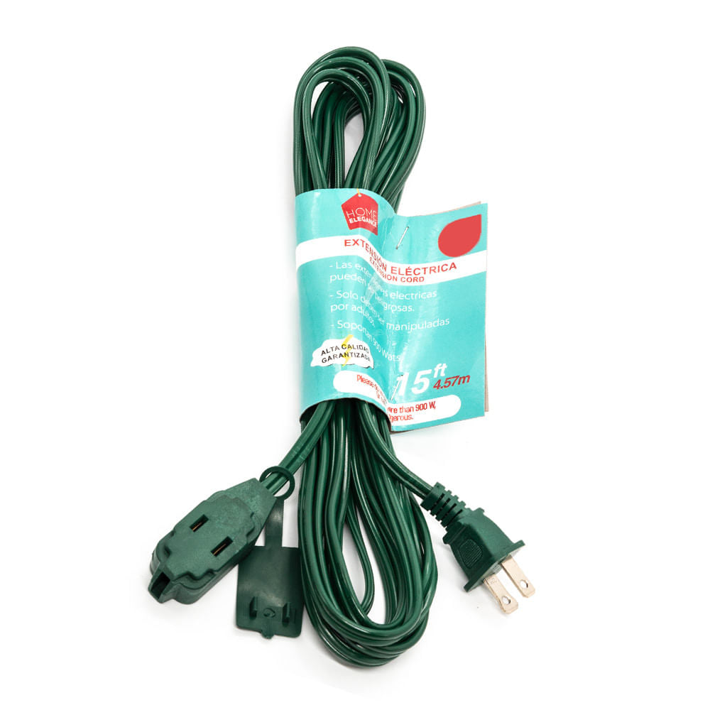Extensión Eléctrica Home Elegance de 15'