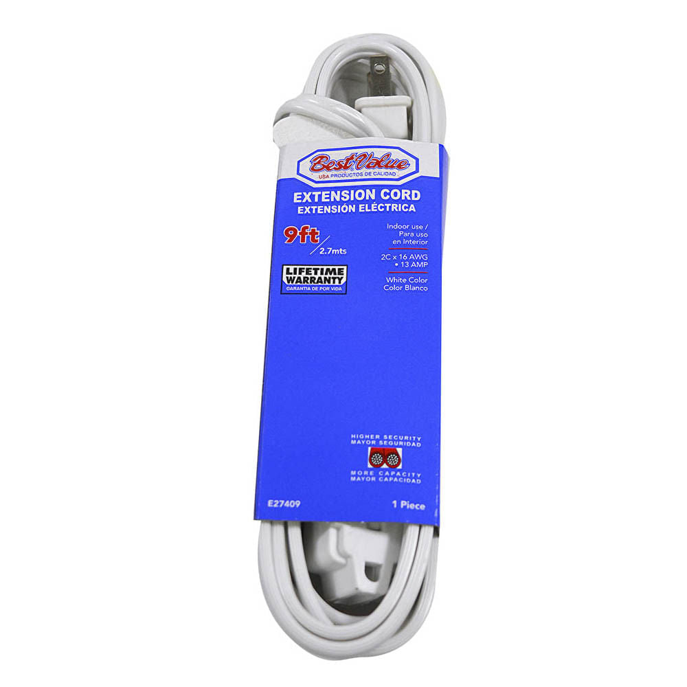 Extensión Eléctrica Best Value de 9 Pies