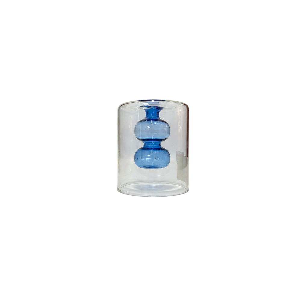 Florero Decorativo Home Elegance de Vidrio / 3.5" x 3"